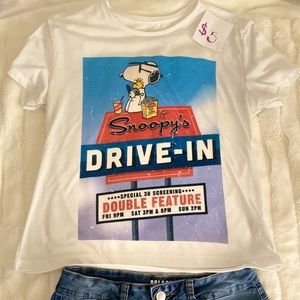 Snoopy T-shirt fits Size S-M $5